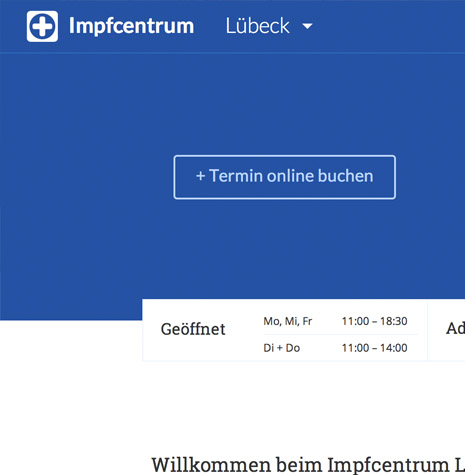 Referenz Impfcentrum